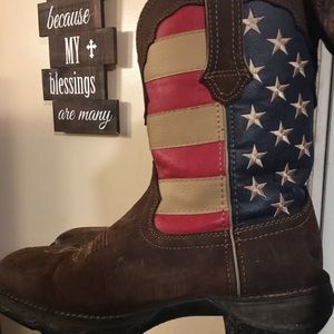 American flag boots